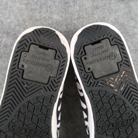 Heelys Shoes Kids Youth 4 Wheeled Sneakers Skate Pro 20 Print Flames Lace Up - Picture 15 of 15